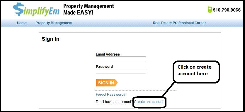 Sign Up Screen